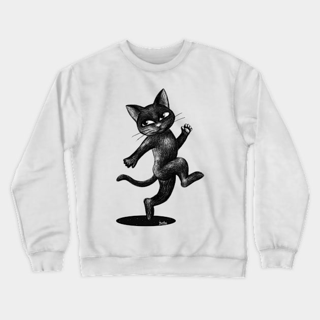 Run happily Crewneck Sweatshirt by BATKEI